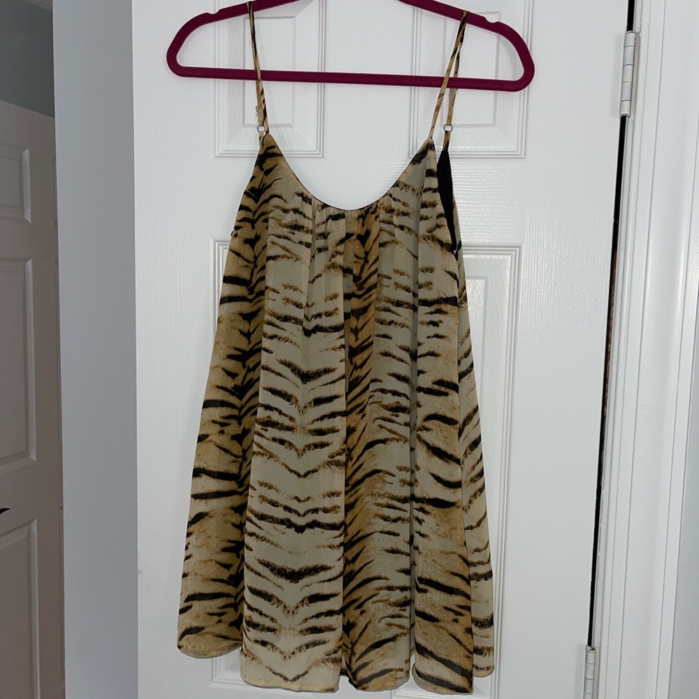 Show Me Your Mumu Bella Tiger Print Dress